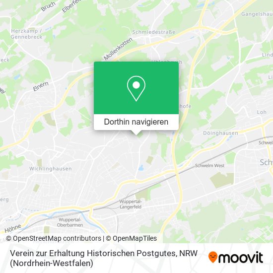 Verein zur Erhaltung Historischen Postgutes Karte