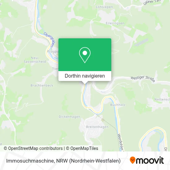 Immosuchmaschine Karte