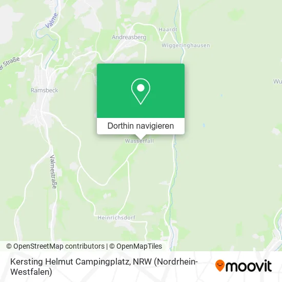 Kersting Helmut Campingplatz Karte