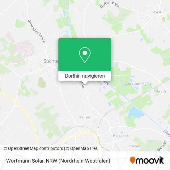 Wortmann Solar Karte