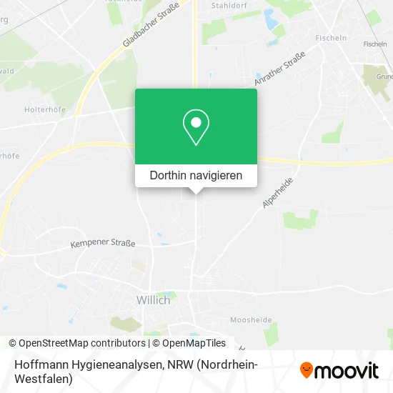 Hoffmann Hygieneanalysen Karte