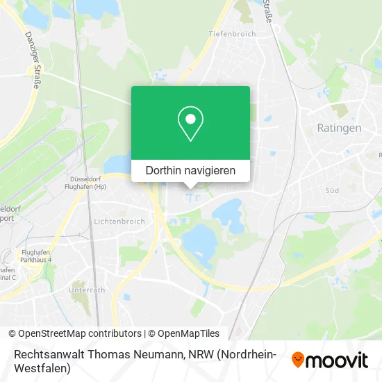 Rechtsanwalt Thomas Neumann Karte