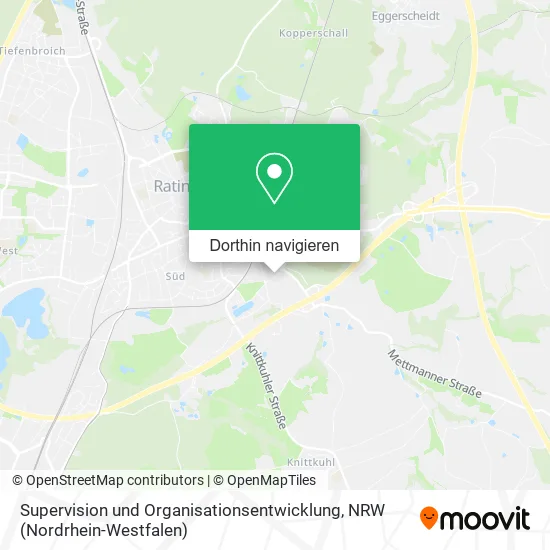 Supervision und Organisationsentwicklung Karte