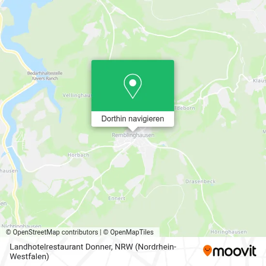 Landhotelrestaurant Donner Karte