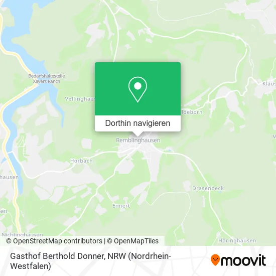 Gasthof Berthold Donner Karte