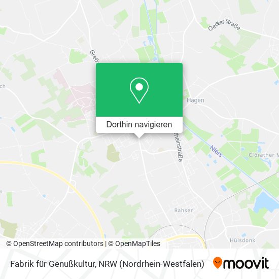 Fabrik für Genußkultur Karte