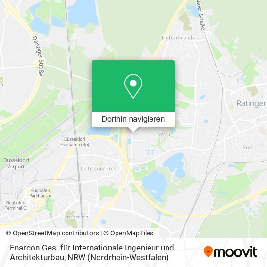 Enarcon Ges. für Internationale Ingenieur und Architekturbau Karte