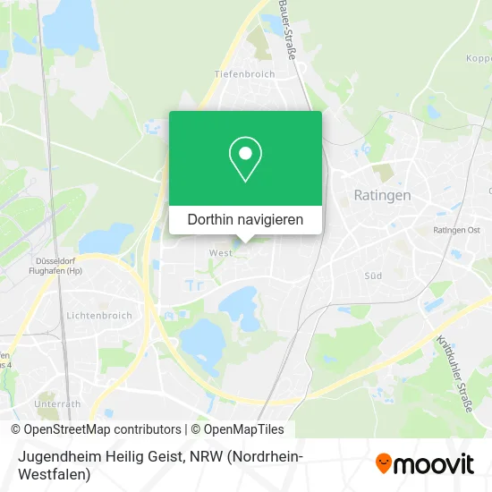 Jugendheim Heilig Geist Karte