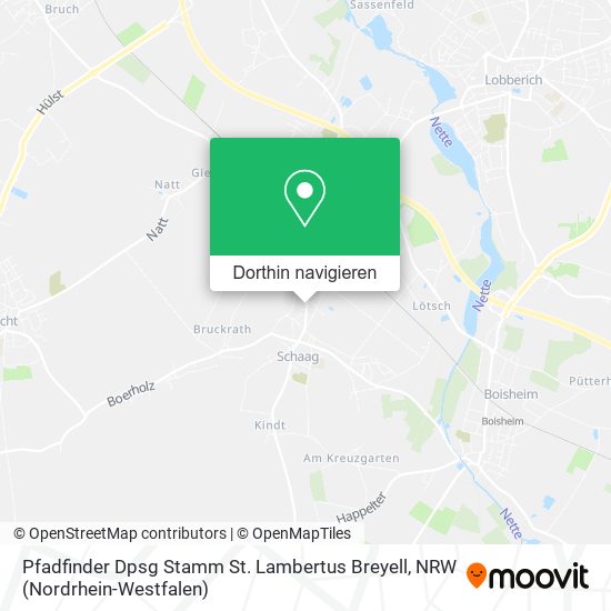Pfadfinder Dpsg Stamm St. Lambertus Breyell Karte