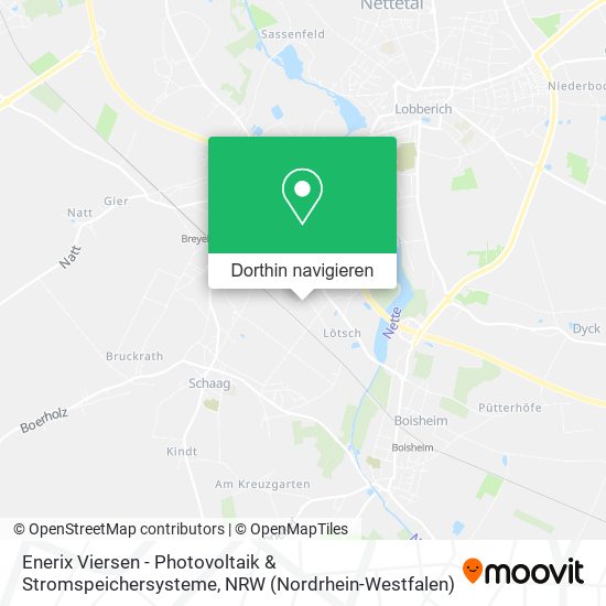 Enerix Viersen - Photovoltaik & Stromspeichersysteme Karte