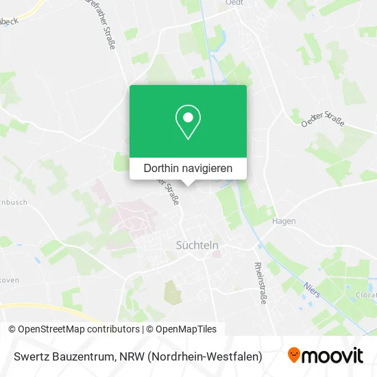 Swertz Bauzentrum Karte