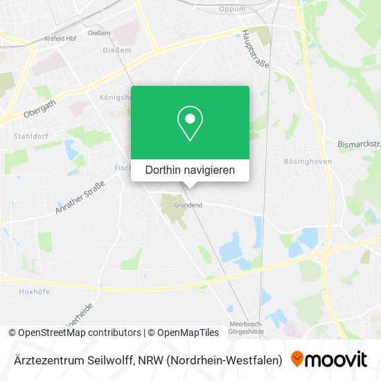 Ärztezentrum Seilwolff Karte