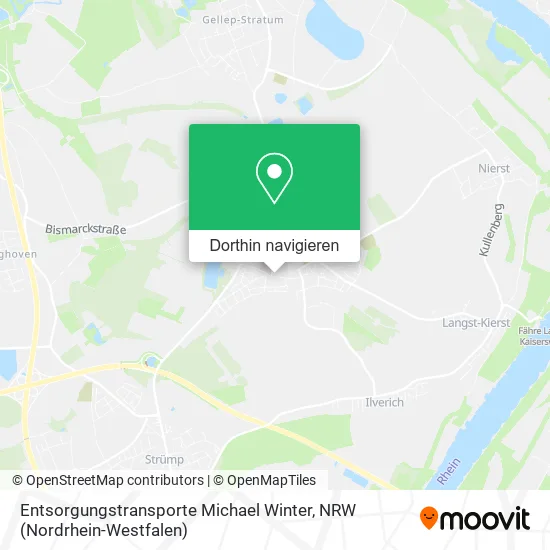 Entsorgungstransporte Michael Winter Karte