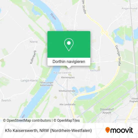 Kfo Kaiserswerth Karte
