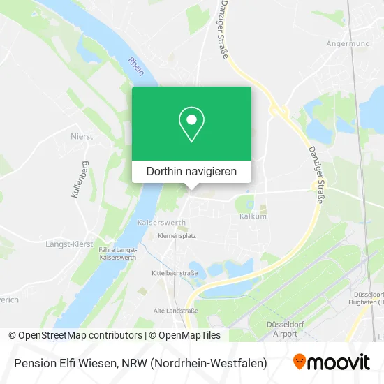 Pension Elfi Wiesen Karte