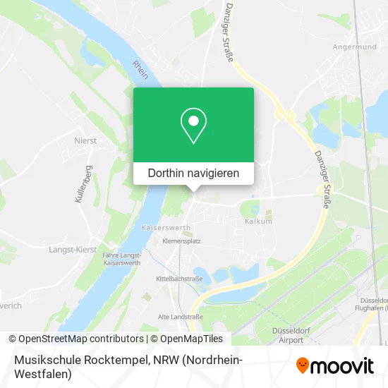 Musikschule Rocktempel Karte