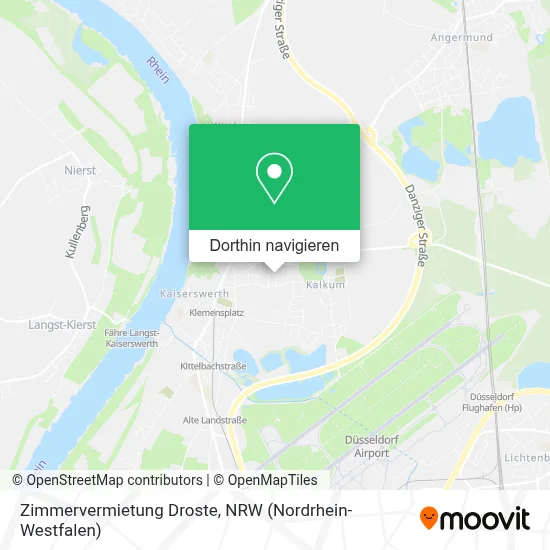 Zimmervermietung Droste Karte