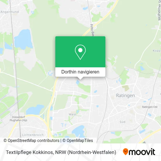 Textilpflege Kokkinos Karte