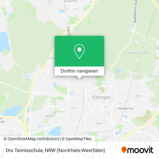 Dts Tennisschule Karte