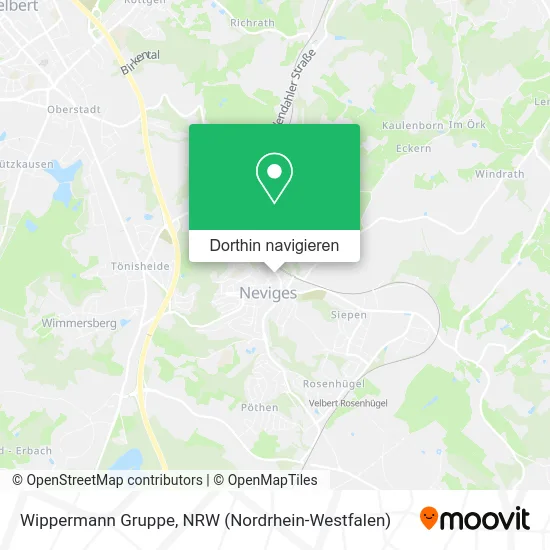 Wippermann Gruppe Karte