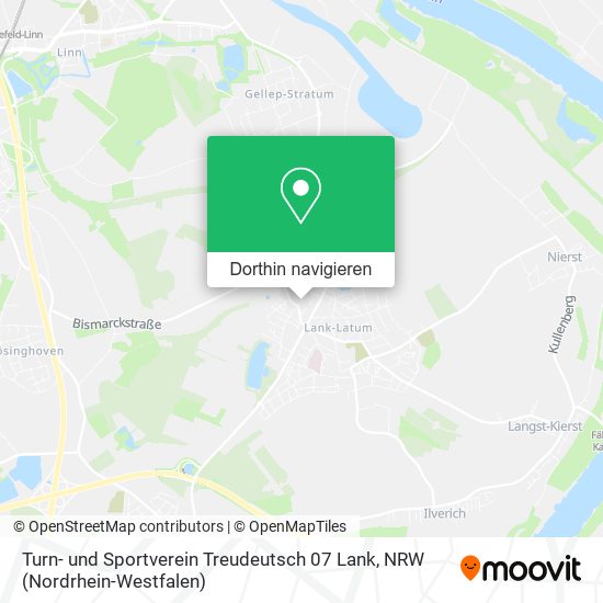 Turn- und Sportverein Treudeutsch 07 Lank Karte