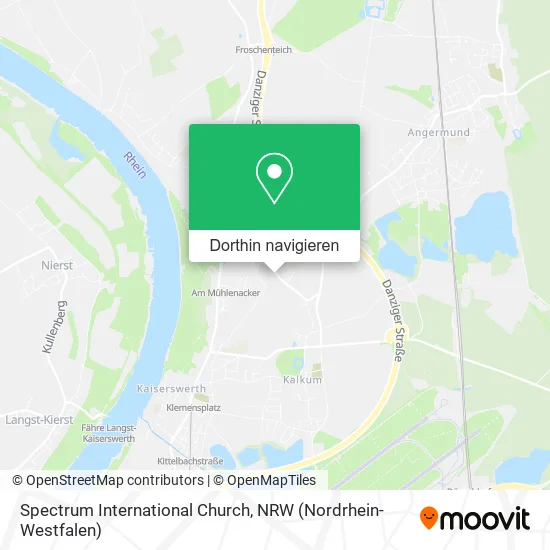 Spectrum International Church Karte