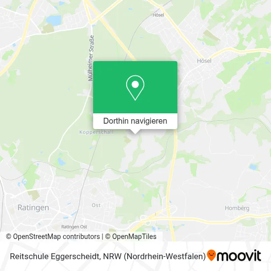 Reitschule Eggerscheidt Karte