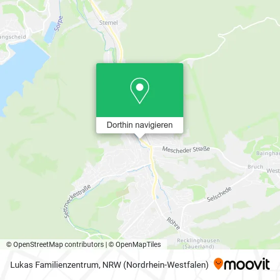 Lukas Familienzentrum Karte