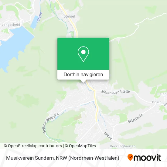 Musikverein Sundern Karte