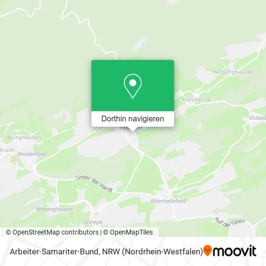 Arbeiter-Samariter-Bund Karte