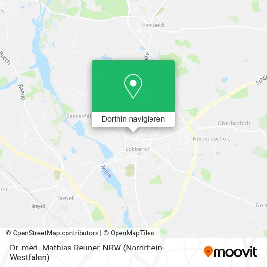 Dr. med. Mathias Reuner Karte