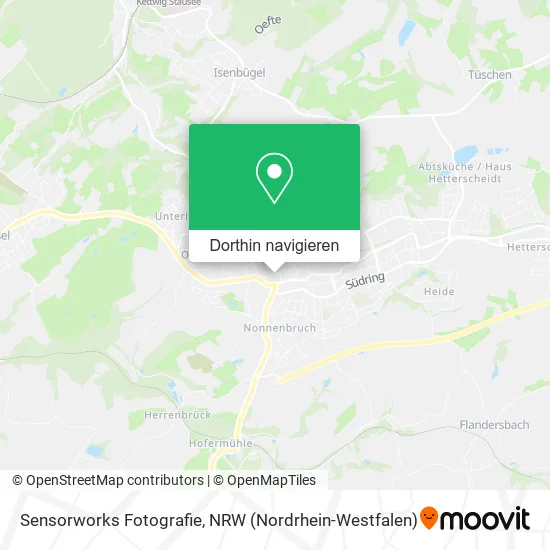 Sensorworks Fotografie Karte