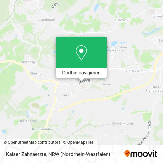 Kaiser Zahnaerzte Karte