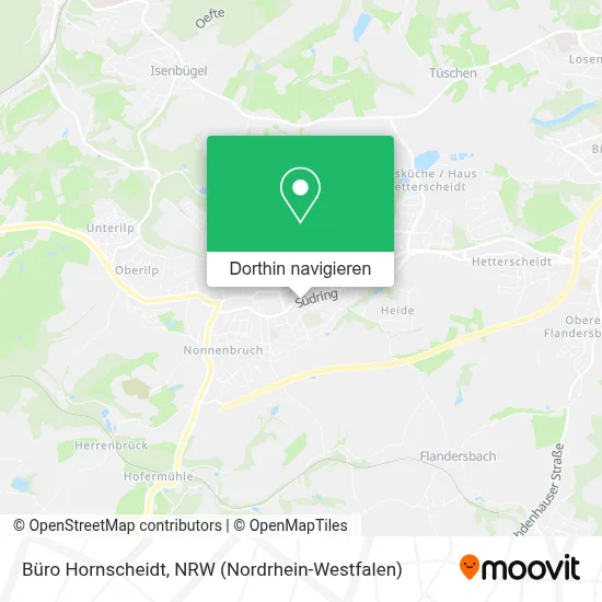 Büro Hornscheidt Karte