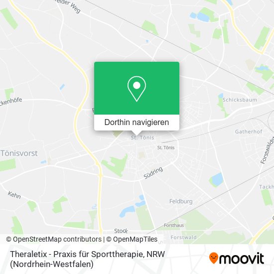 Theraletix - Praxis für Sporttherapie Karte