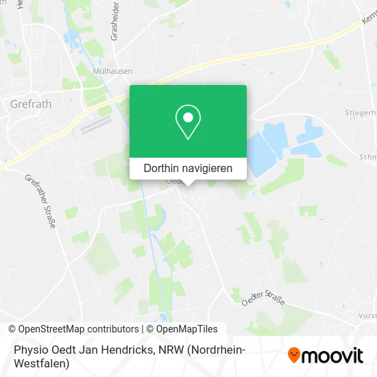 Physio Oedt Jan Hendricks Karte