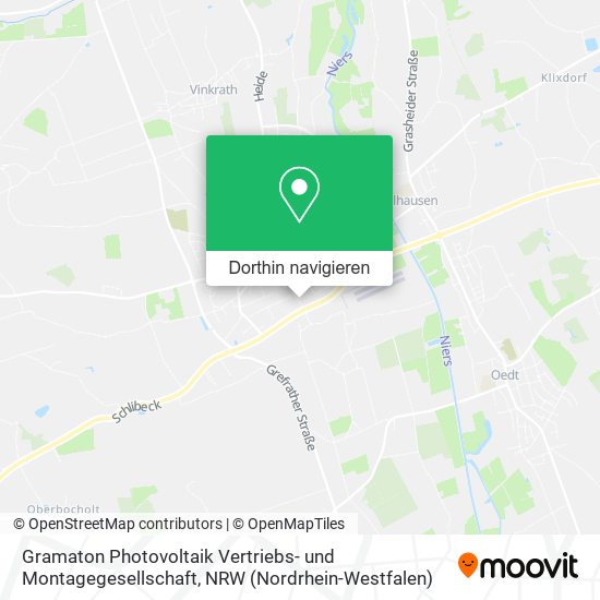 Gramaton Photovoltaik Vertriebs- und Montagegesellschaft Karte