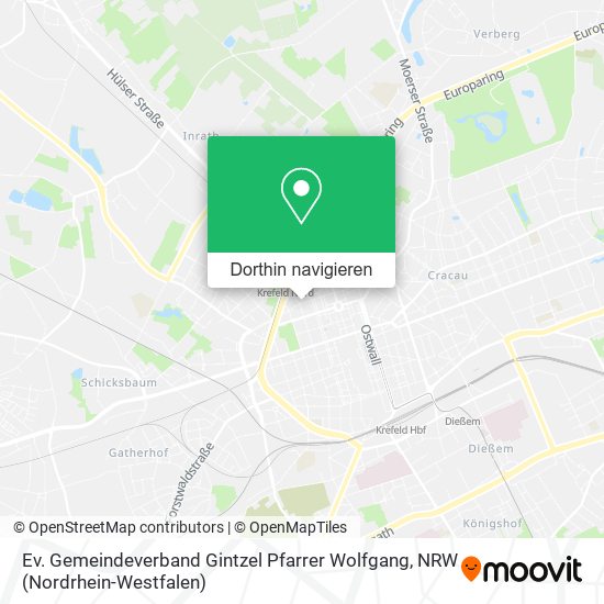 Ev. Gemeindeverband Gintzel Pfarrer Wolfgang Karte