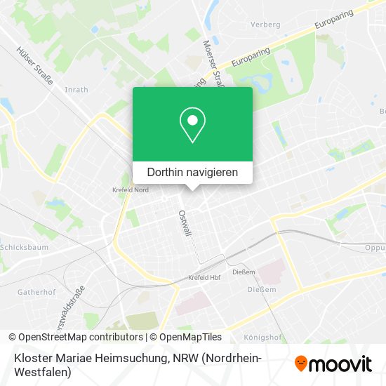 Kloster Mariae Heimsuchung Karte
