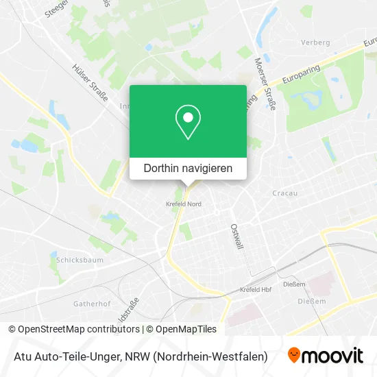 Atu Auto-Teile-Unger Karte