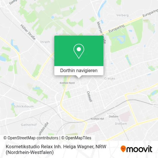 Kosmetikstudio Relax Inh. Helga Wagner Karte