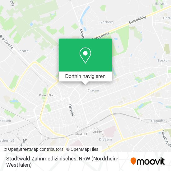 Stadtwald Zahnmedizinisches Karte
