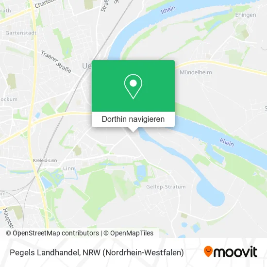 Pegels Landhandel Karte