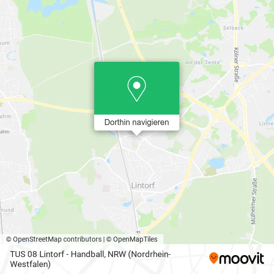 TUS 08 Lintorf - Handball Karte