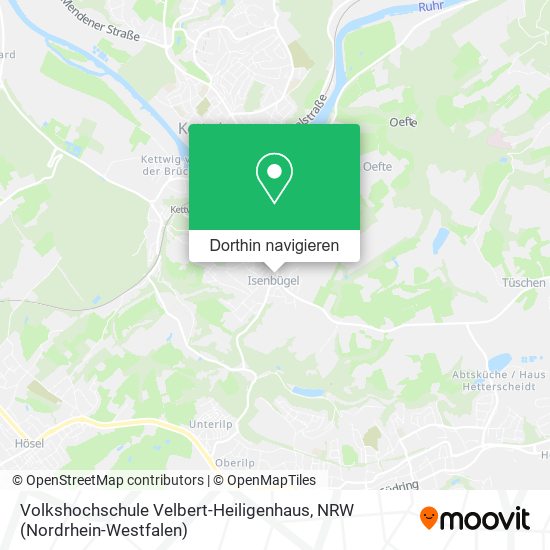 Volkshochschule Velbert-Heiligenhaus Karte