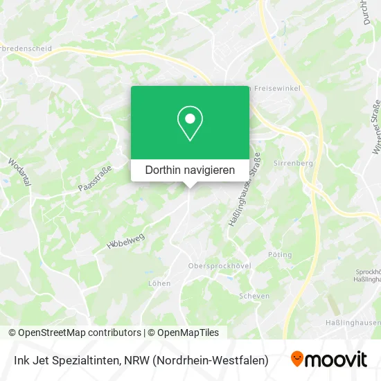 Ink Jet Spezialtinten Karte