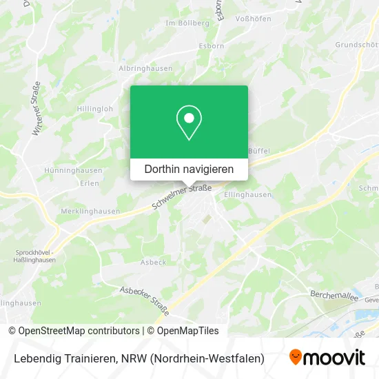 Lebendig Trainieren Karte