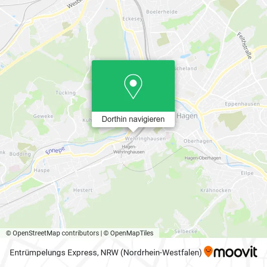 Entrümpelungs Express Karte