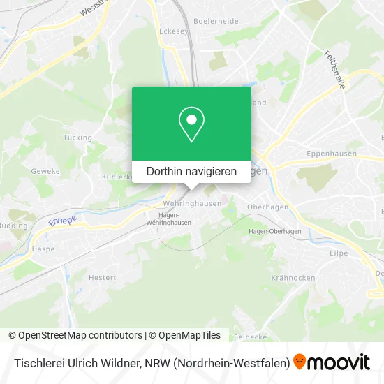 Tischlerei Ulrich Wildner Karte