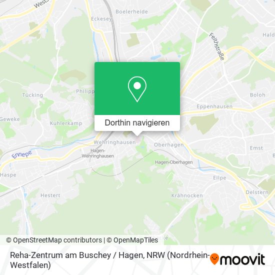 Reha-Zentrum am Buschey / Hagen Karte